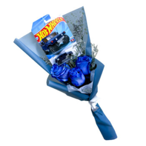 RAMO HOTWHEELS 3 ROSAS