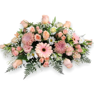 CUBRE URNA PRIMAVERAL EN TONOS PASTELES